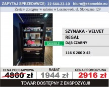 SZYNAKA - VELVET - REGAŁ 